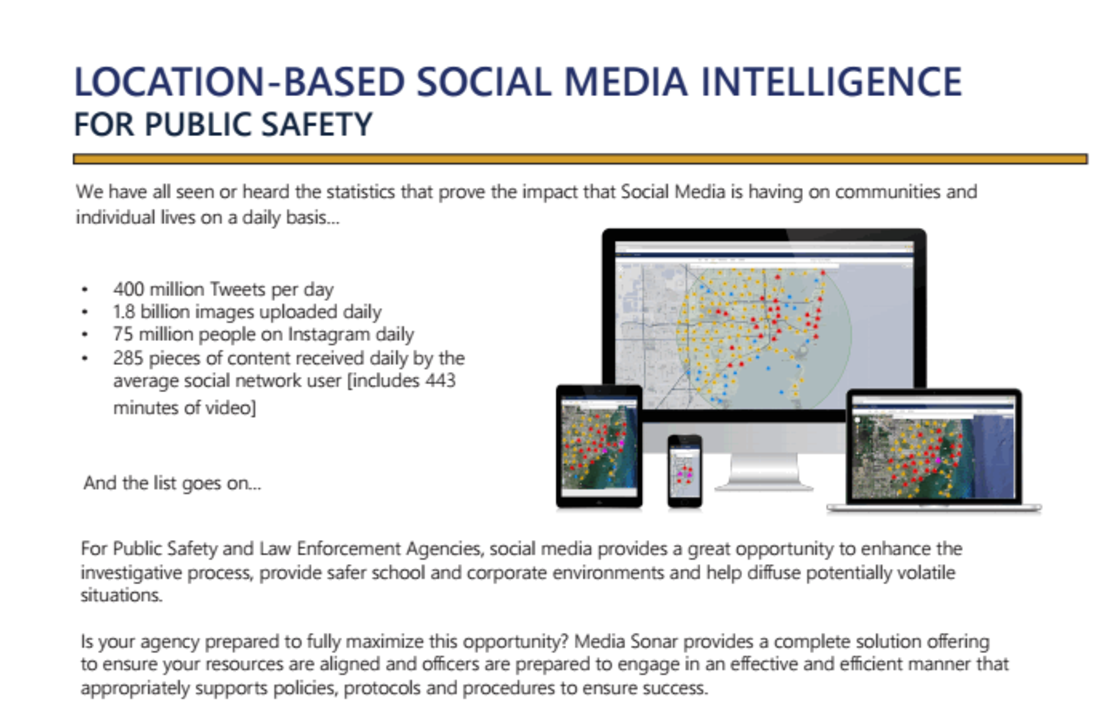 Leveraging social media feeds has become a perquisite for almost any Public  Safety and law enforcement agency